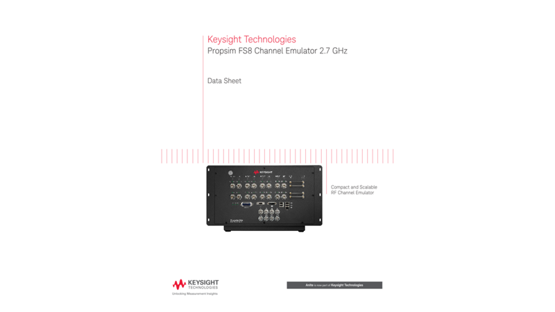 Propsim FS8 Channel Emulator 2.7 GHz